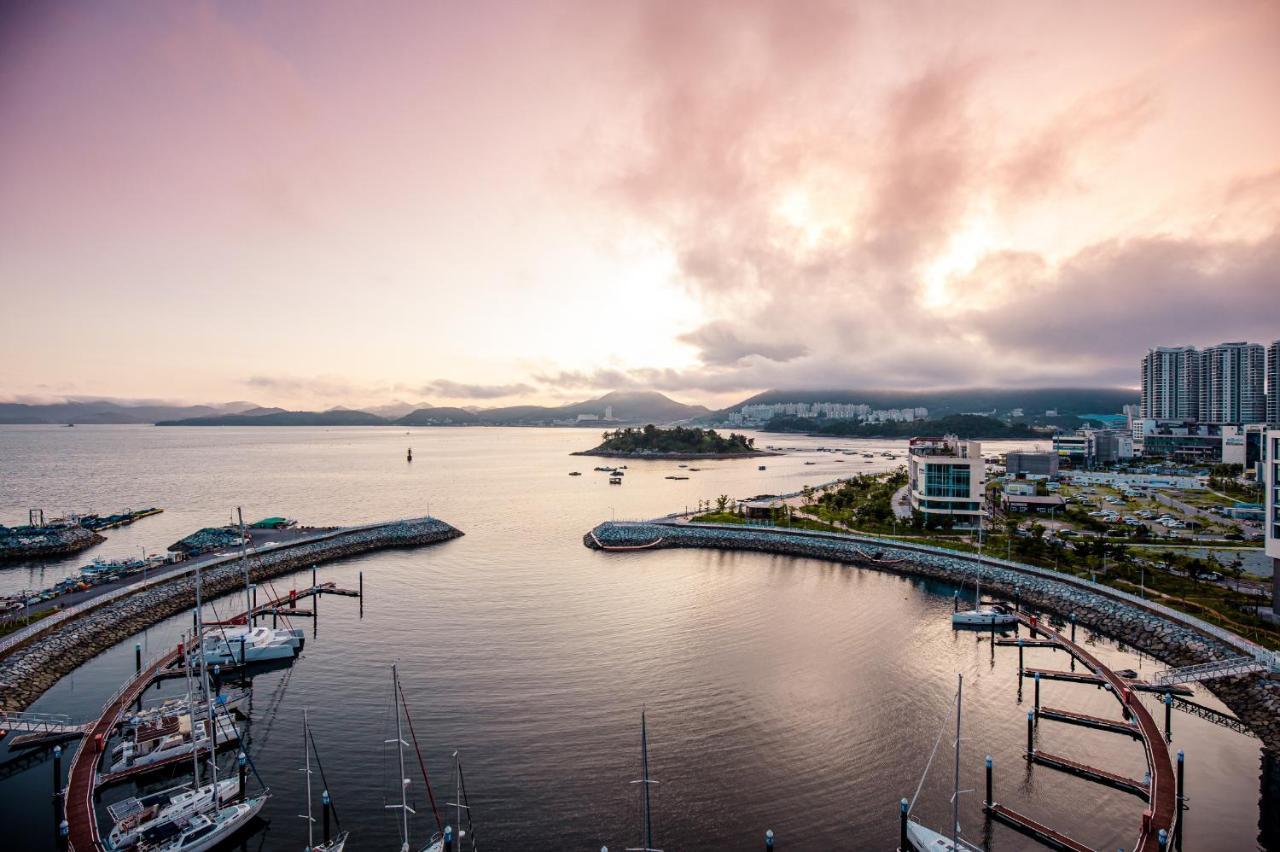 Ocean Marina Suite View Yeosu Luaran gambar